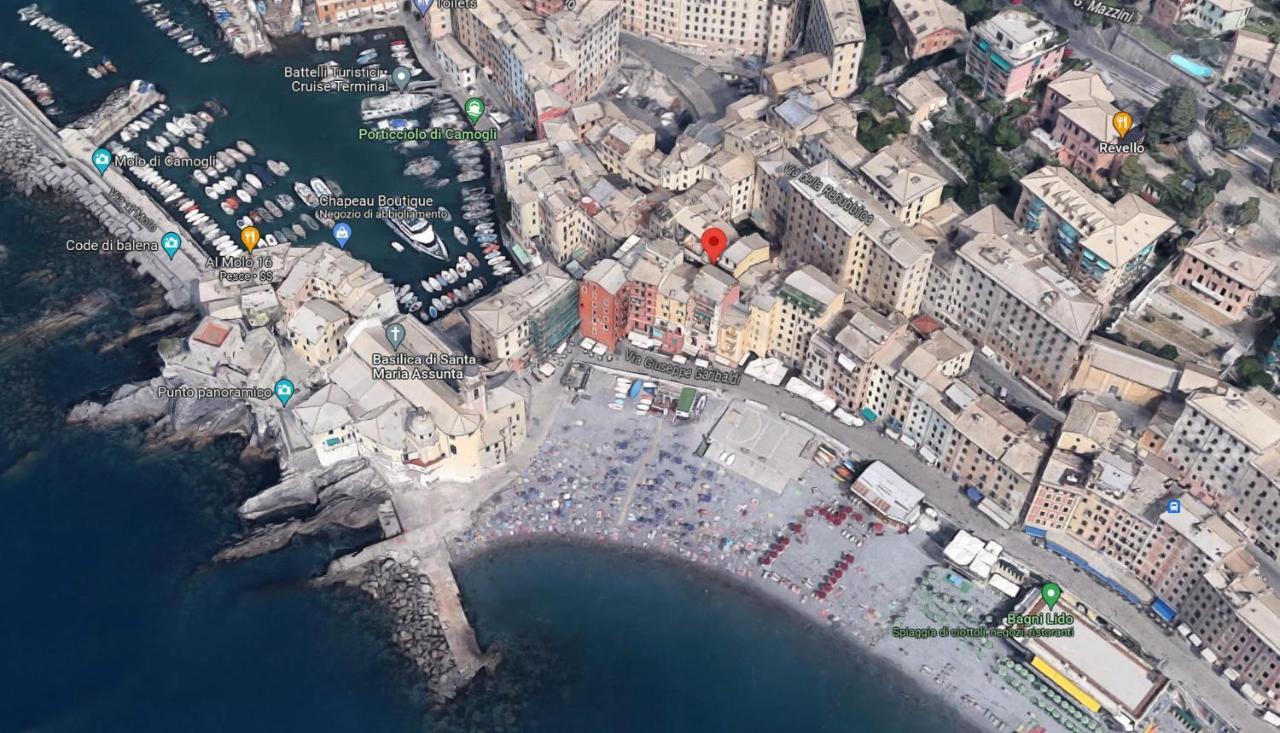 La Casa Nel Cuore Di Camogli Eksteriør billede